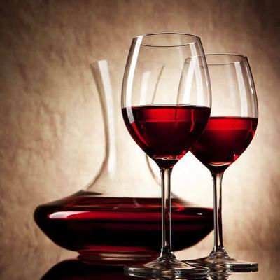 150 ml de vino tinto