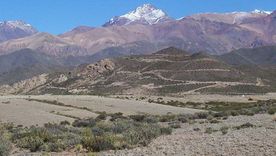 Quieren extraer el recurso de Mendoza y procesarlo en San Juan. Foto: gentileza / Minera San Jorge / Vector Argentina