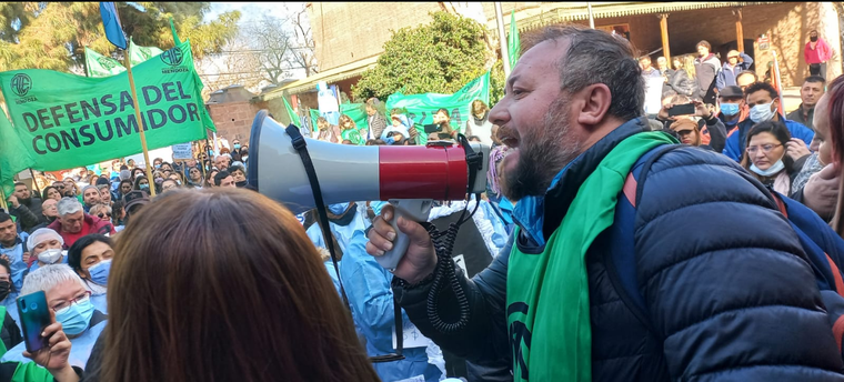 Roberto Macho, secretario general de ATE Foto: Gentileza Frente Estatal