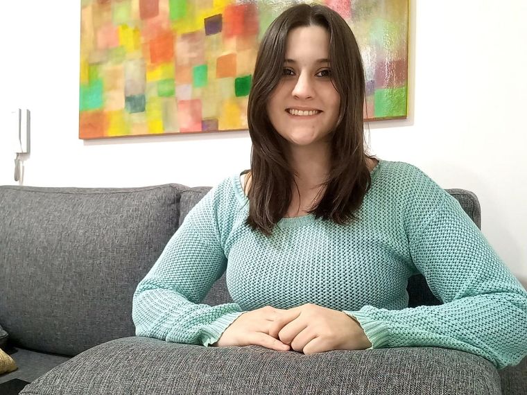 Con resiliencia, Diana Pacheco superó todas las barreras y hoy es tutora en Potrero Digital. Foto: Gentileza