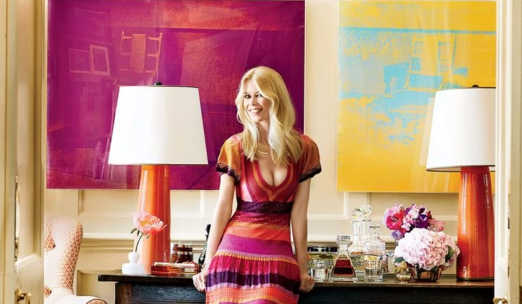 Claudia Schiffer muestra su lujosa mansión de estilo Tudor de Inglaterra. Foto: Architectural Digest.
