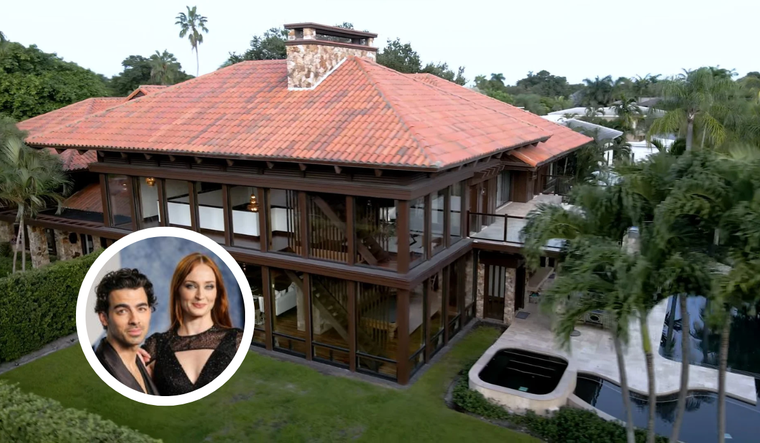 El divorcio de Joe Jonas y Sophie Turner dirime la división de bienes, pero su mansión de Miami no entrará en ella.