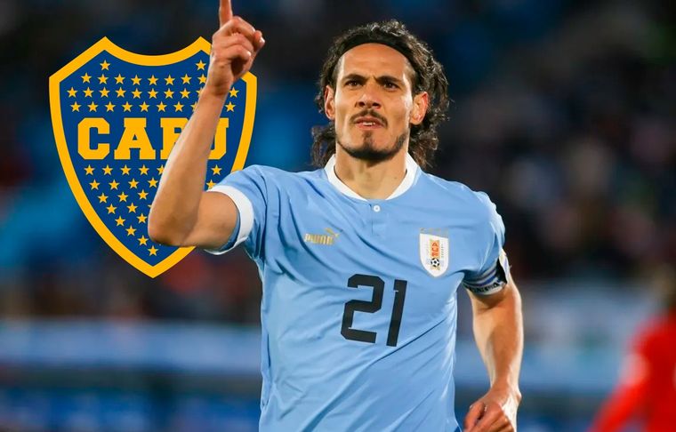 Cavani se refirió a la posibilidad de Boca.