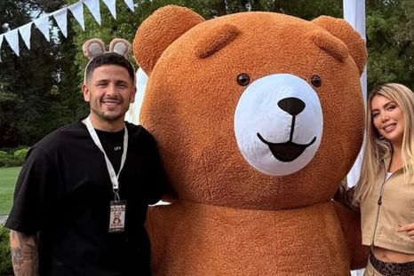 Wanda y Martín Migueles. Foto: Instagram/ @wanda_nara/ @florbazanfotografia. Wanda y Martín Migueles. Foto: Instagram/ @wanda_nara/ @florbazanfotografia.