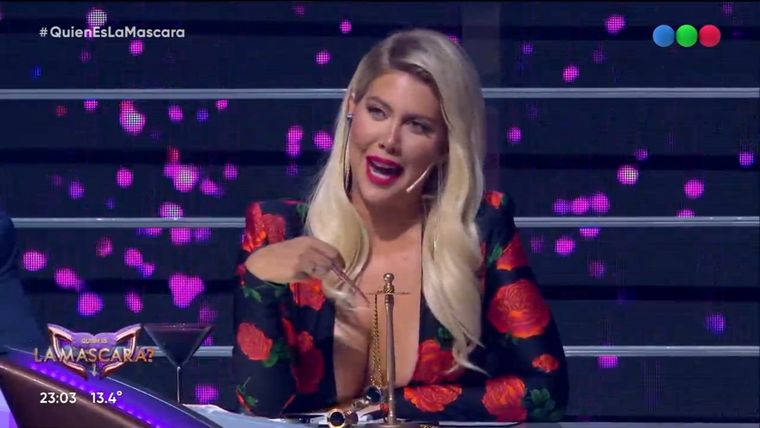Wanda Nara en ¿Quién es la Máscara?