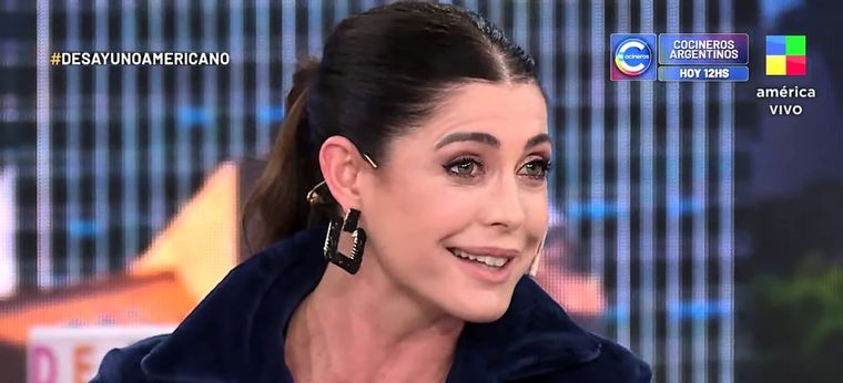 Pamela David liquidó a Wanda Nara al opinar sobre lo que declaró la mediática en LAM Foto: Captura de video América TV