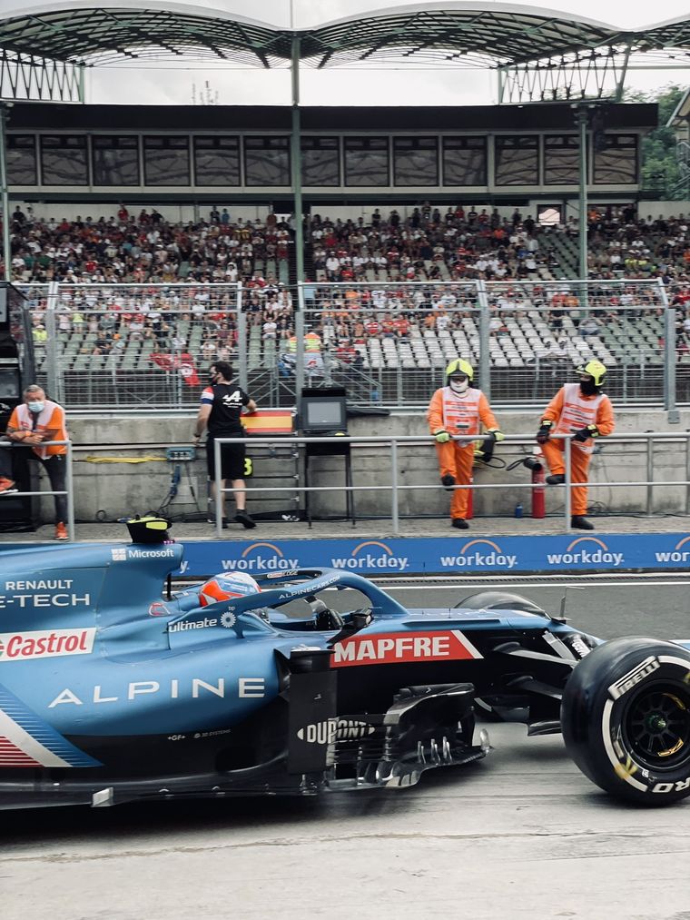 Ocon consiguió, en 2021, su primera victoria en la Fórmula 1. Ocon consiguió, en 2021, su primera victoria en la Fórmula 1.