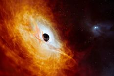 Los agujeros negros, fuentes de misterio y fascinación. Foto: Efe.