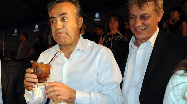 Cornejo, en 2016, a poco de asumir en su primer mandato. Foto: Pachy Reynoso/MDZ