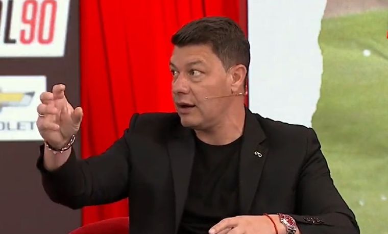 El DT recordó su paso por el Xeneize.