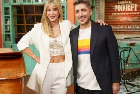 Jésica Cirio y Jey Mammón fueron conductores de La Peña de Morfi. Jésica Cirio y Jey Mammón fueron conductores de La Peña de Morfi.