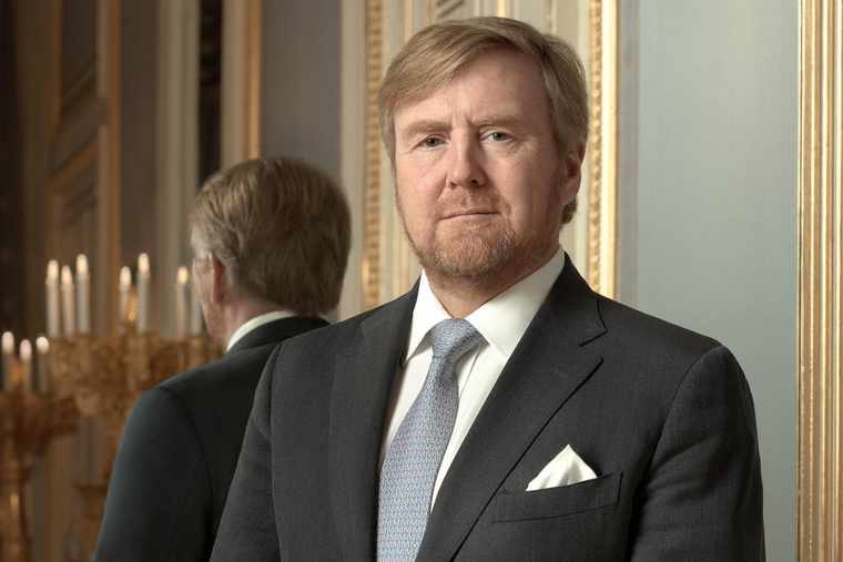 Guillermo salió solo. Foto: INSTAGRAM @koninklijkhuis