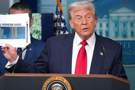 Las cifras que muestran que la delincuencia en Washington DC no está fuera de control, como afirma Trump