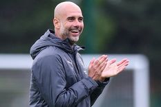 ¿Por qué tanta alegría, Pep? Foto: Manchester City