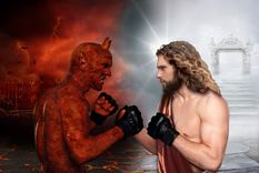 En guardia La religión suele hablar de combate contra el mal...pero no en un sentido pugilístico. Imagen ilustrativa.
