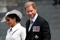 Príncipe Enrique Harry El príncipe Enrique, junto a su esposa, Meghan Markle. Foto: Efe.