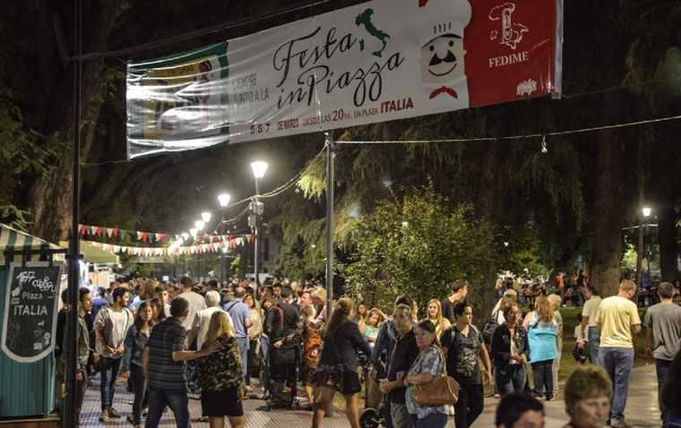 Llega la Festa in Piazza este martes Foto: Municipalidad de Mendoza