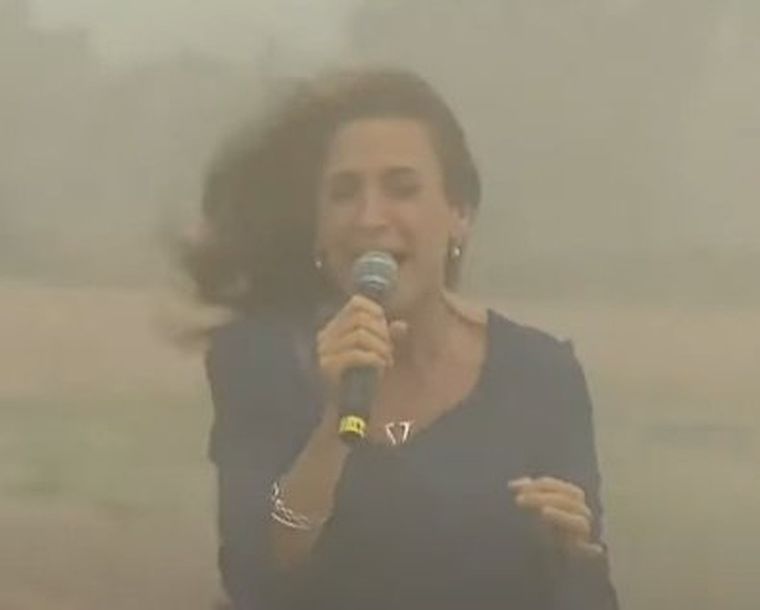 Victoria Tolosa vivió un muy mal momento.