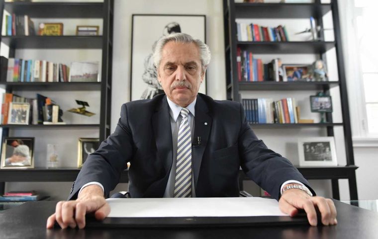 Alberto Fernández sostuvo que la pobreza está mal medida Foto: Noticias Argentinas