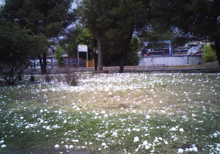 Hay miedo que caiga granizo en algunas zonas en el día de mañana. Foto: MDZ