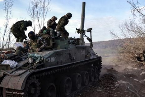 Las fuerzas de Rusia continúan avanzando hacia el este de Ucrania. Foto: Efe. Las fuerzas de Rusia continúan avanzando hacia el este de Ucrania. Foto: Efe.