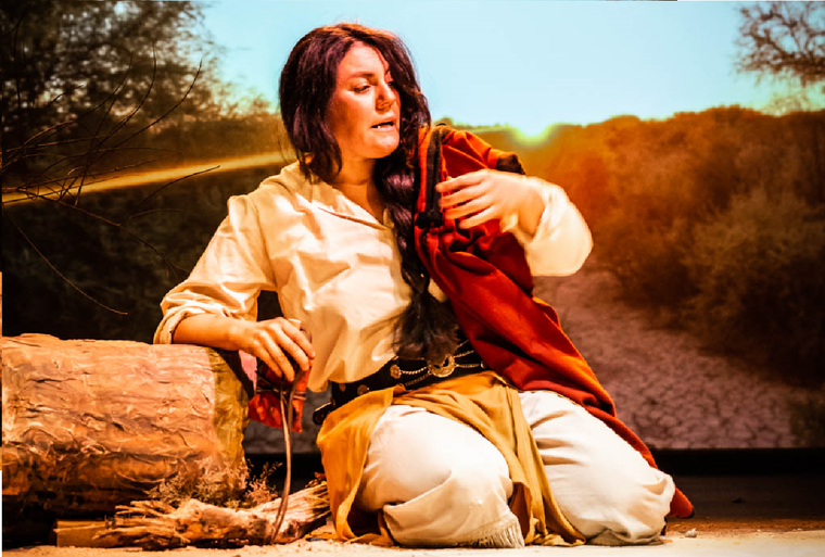 Martina Chapanay participó en las guerras civiles argentinas del siglo XIX Foto: Gentileza prensa