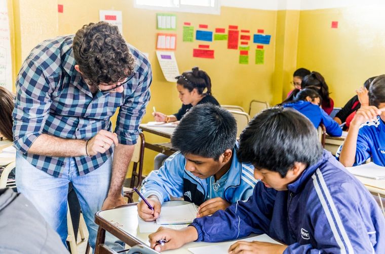 El Programa apunta a mejorar la experiencia de enseñanza y aprendizaje en el aula. Foto: Gentileza