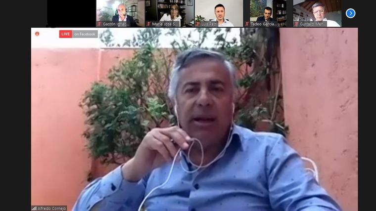El presidente de la UCR, Alfredo Cornejo. Foto: Twitter Alfredo Cornejo