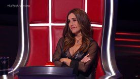 Soledad Pastorutti se emocionó con las palabras de un participante de La Voz Argentina. Soledad Pastorutti se emocionó con las palabras de un participante de La Voz Argentina.