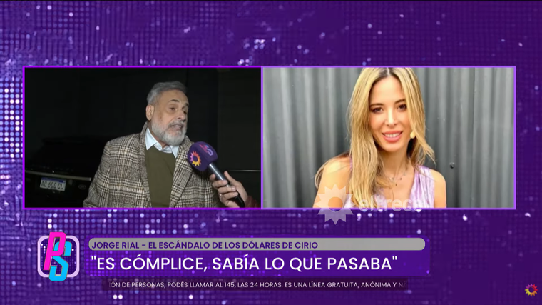 Jorge Rial sobre Jesica Cirio. Jorge Rial sobre Jesica Cirio.