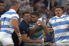 El momento del choque sobre Mallía. El momento del choque sobre Mallía.