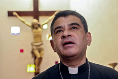 El obispo Rolando Álvarez ha sido un fuerte crítico del gobierno de Daniel Ortega. Foto: GETTY