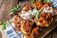 Prepará esta receta de berenjenas rellenas