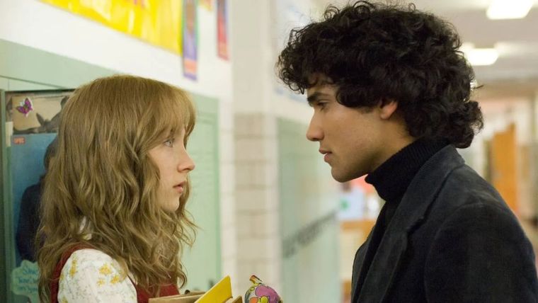 Escena romántica de la película. Escena romántica de la película.