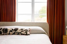 Con un diseño bien pensado, el naranja puede transformar una habitación sin sobrecargarla..Créditos: Gotain.