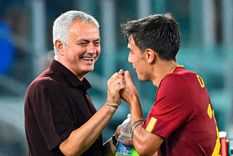 Mourinho y Dybala El entrenador portugués volvió a elogiar a Dybala. Foto: Archivo Mourinho y Dybala El entrenador portugués volvió a elogiar a Dybala. Foto: Archivo