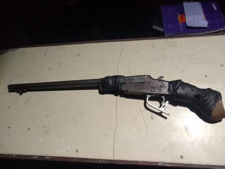 La escopeta que utilizó Lorena