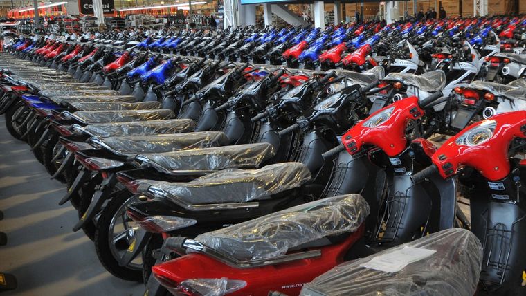 Las ventas financiadas de motos están aumentando su participación y ya llegan a 40% de las operaciones totales Foto: Archivo Mdz