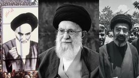 Los tres líderes supremos de Irán. Los tres líderes supremos de Irán.