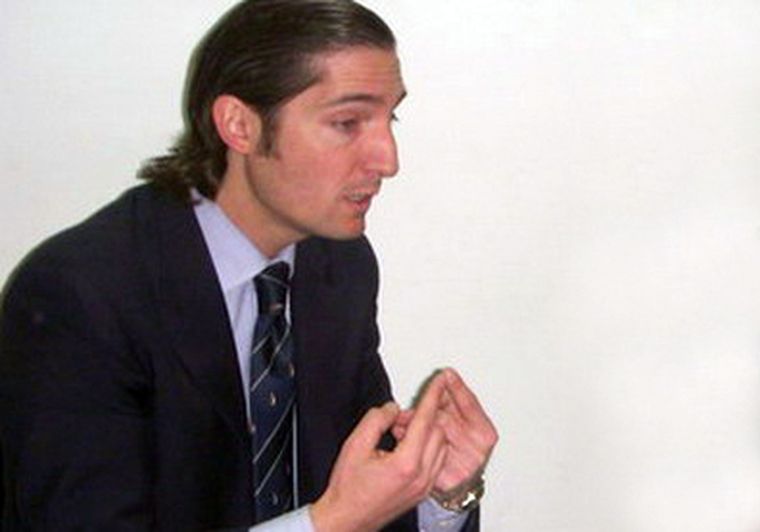 Bertolini junto a Pablo Priore, colega del PRO.