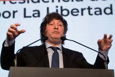 Adelmo Gabbi, presidente de la Bolsa de Comercio, advirtió que la Argentina corre un riesgo grave de hiperinflación si Javier Milei se impone sin necesidad de ir a un balotaje Foto: Télam