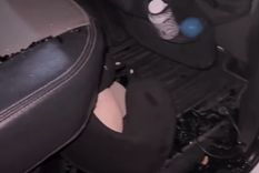 Una pareja llegó a Mendoza y en menos de tres horas sufrió un robo. Foto: captura de video.