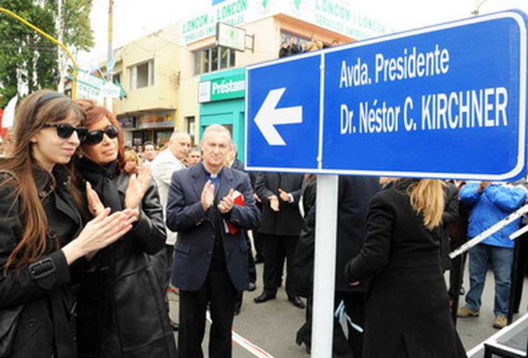 La avenida K de Río Gallegos.