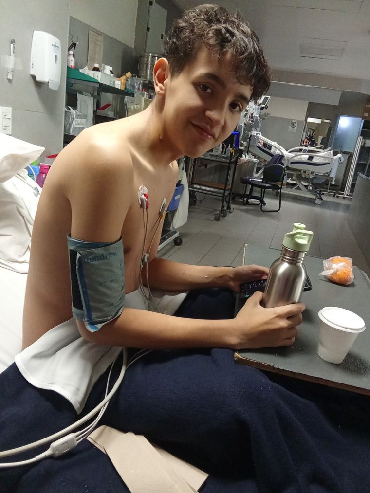 Lautaro Gutiérrez se recupera del trasplante de corazón.&nbsp;