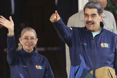 Maduro y Flores en noviembre de 2025. Maduro y Flores en noviembre de 2025.