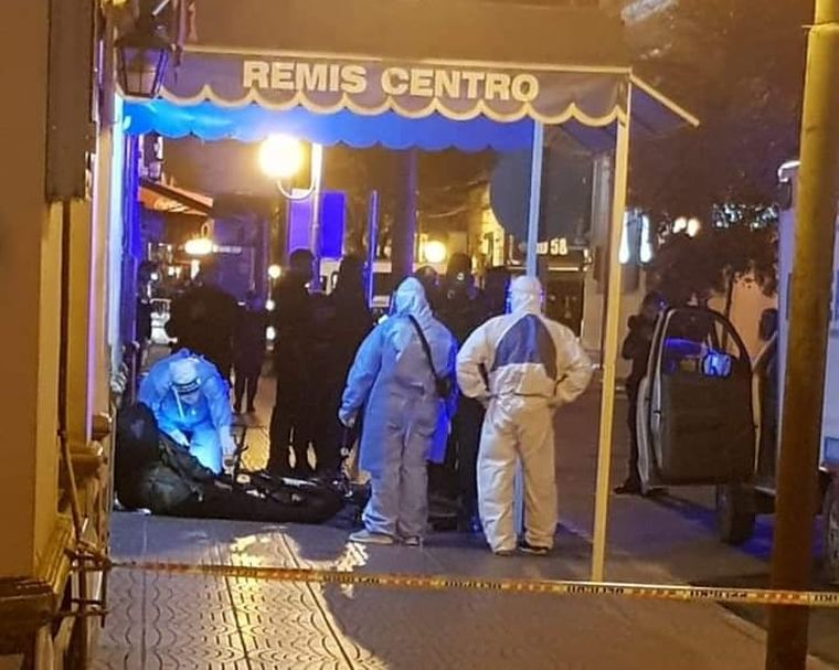 El gendarme fue baleado por los delincuentes y murió en el lugar