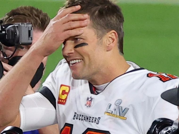 Ni Tom Brady puede creer lo que pagaron. Foto: BolaVip