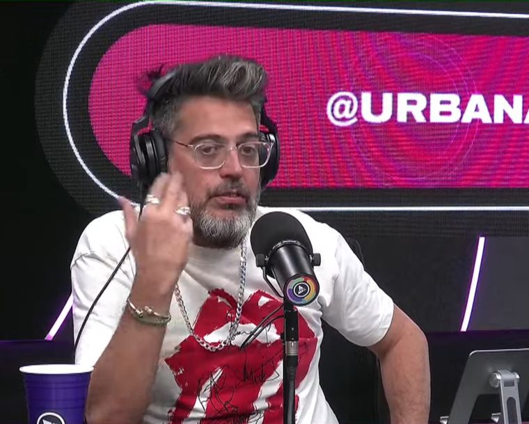 El comunicador relató la situación con amargura.