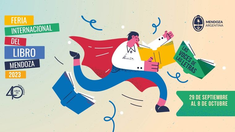 Feria Internacional del Libro Mendoza 2023. Foto: Gentileza Gobierno de Mendoza