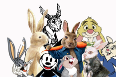La literatura y los dibujitos animados han transformado los conejos en animales inteligentes y divertidos..